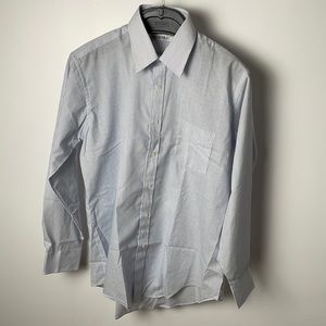VINTAGE Bryan Marc Blue Button Up Shirt